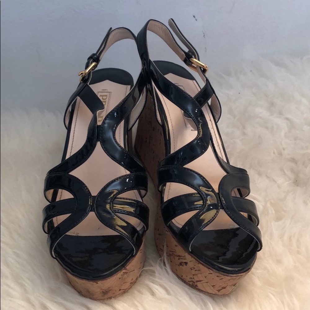 Prada wedges